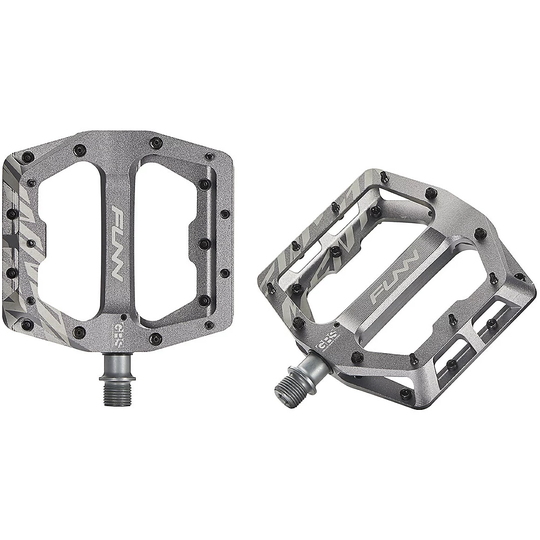 Funn Funndamental Mountain Bike Pedals - Grey, Grey