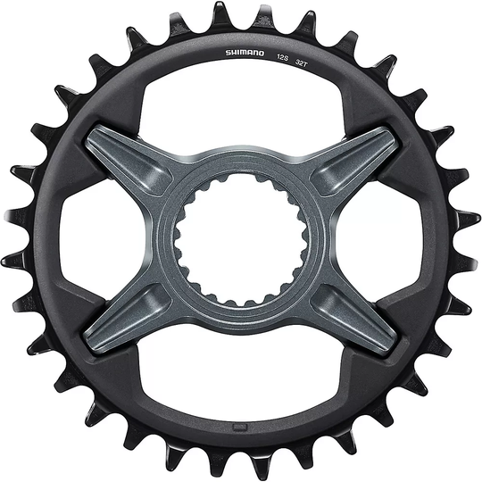 Shimano SLX M7100 12 Speed Chainring - Direct Mount - Black, Black