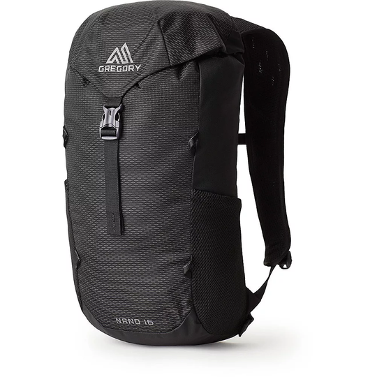 Gregory Nano 16 Backpack SS21 - One Size} - Obsidian Black, Obsidian Black