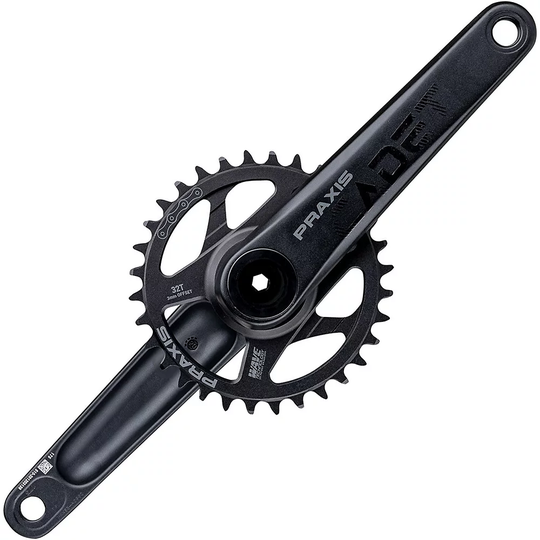 Praxis Works Cadet 1x10-11 Speed Boost Chainset - Black - 30t}, Black