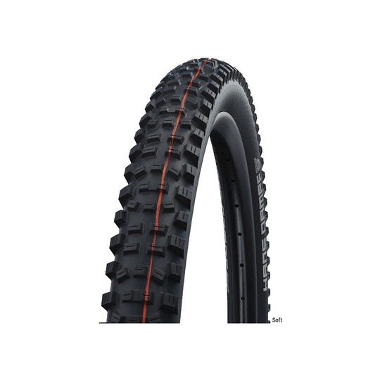 Schwalbe Hans Dampf Evo Super Trail MTB Tyre - ADDIX Soft - Black, Black