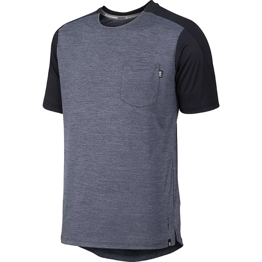 IXS Flow X Short Sleeve MTB Jersey 2022 - XXL} - Graphite Black, Graphite Black