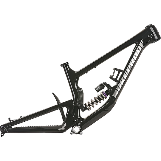 Nukeproof Giga 297 Carbon MTB Frame (Fast Shock) - Black - L}, Black