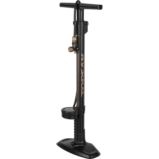 Topeak Joe Blow Tubi 2Stage Floor Pump - Black, Black