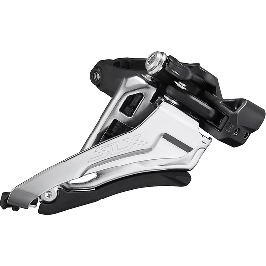 Shimano SLX M7100 E 2x12 Speed Front Derailleur - Mid Mount - Mid Mount}, Mid Mount