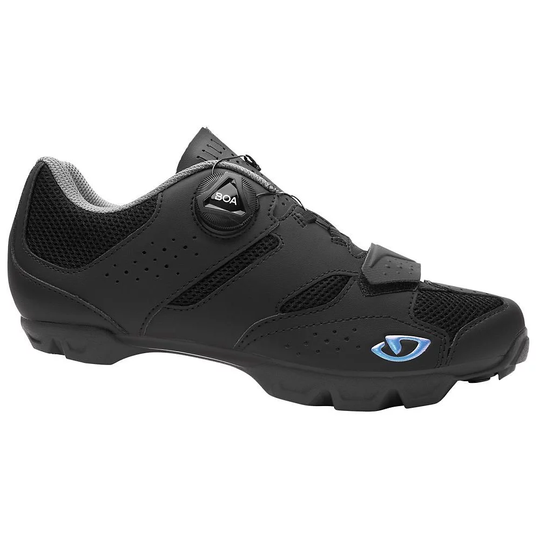 Giro Cylinder II Women's Off Road Shoes - EU 41} - Black, Black