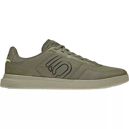 Five Ten Sleuth DLX Canvas MTB Shoes SS22 - UK 6.5} - focus olive-core black-pulse lime, focus olive-core black-pulse lime