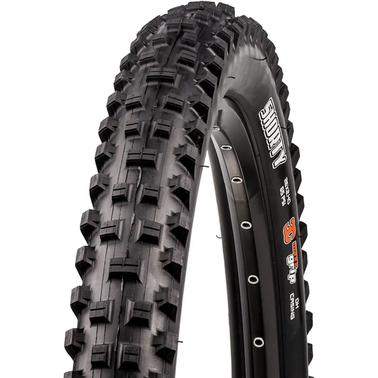 Maxxis Shorty Wide Trail MTB Tyre (3C-DD-TR) - Folding Bead - Black, Black
