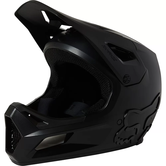 Fox Racing Rampage Full Face MTB Helmet SS22 - M} - Black, Black