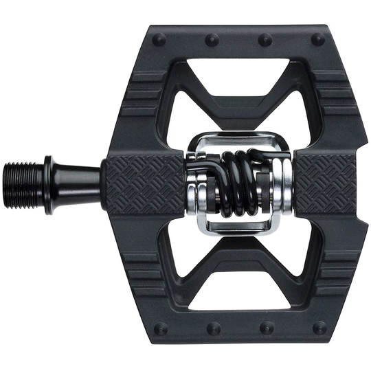 crankbrothers Doubleshot 1 Clipless MTB Pedals - Black, Black