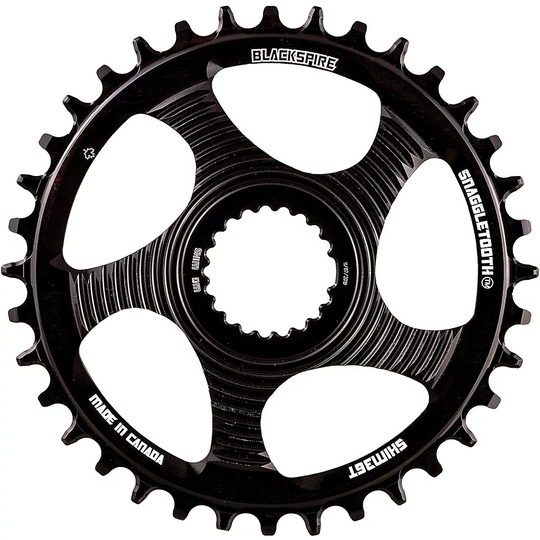 Blackspire Snaggletooth DM Shimano MTB Chain Ring - Direct Mount, Black
