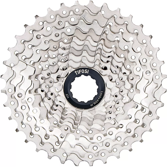 Tifosi HG 10 Speed Cassette - Silver - 11-34t}, Silver