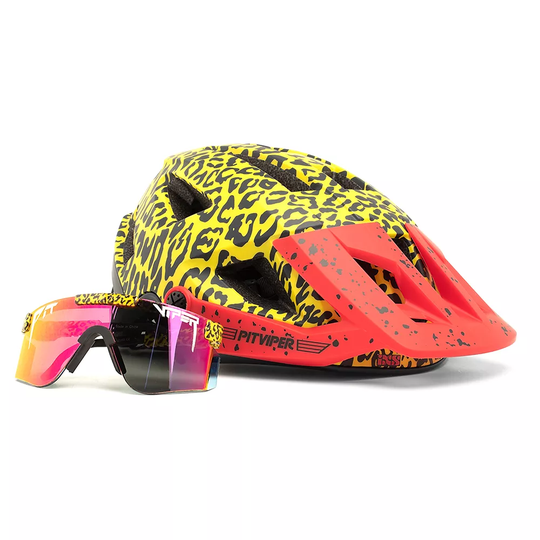 IXS Trigger AM MIPS Helmet plus Pit Viper 2022 - M/L} - Yellow, Yellow