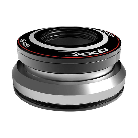 Deda Elementi In-4 Alloy Integrated Tapered Headset - Black - 1.1/8" - 1.1/4" Tapered}, Black