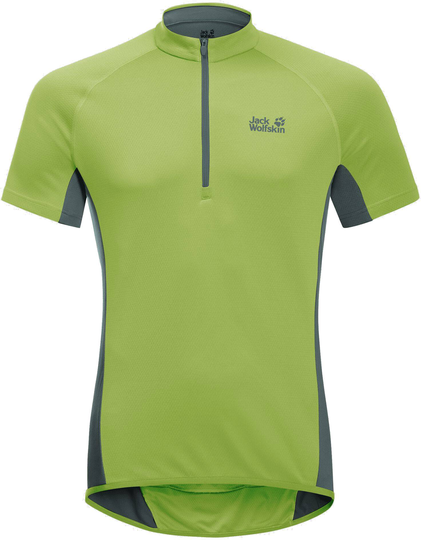 Tourer Halfzip Tee M Lime S