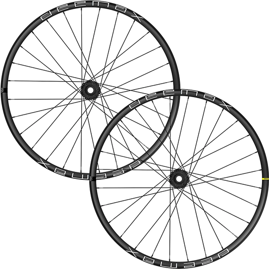 Mavic Deemax 21 Mountain Bike Wheelset - Black - Shimano HG 7 Speed}, Black