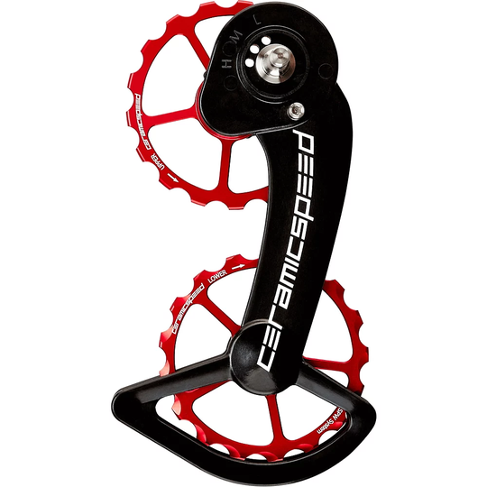 CeramicSpeed OSPW System SRAM eTap - Short Cage - Red, Red