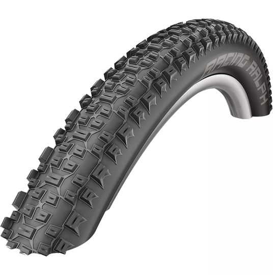 Schwalbe Racing Ralph Evo LiteSkin MTB Tyre - Folding Bead - Black, Black