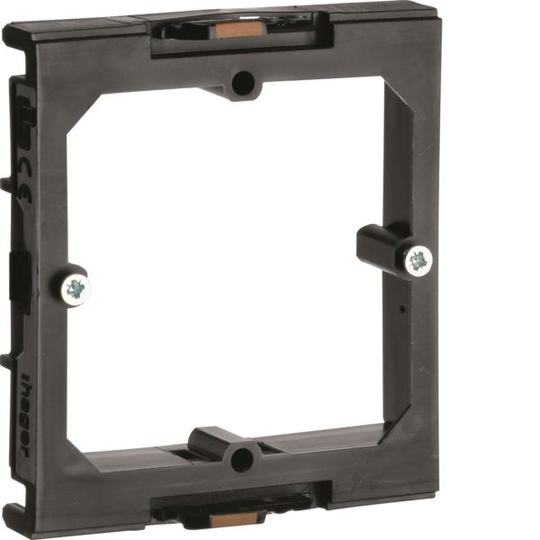 Hager G2870 Laitteen runko 60 mm, musta