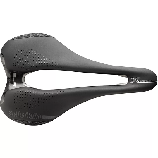 Selle Italia SLR Boost X-Cross Superflow MTB Saddle - S3 - 130mm Wide - Black, Black