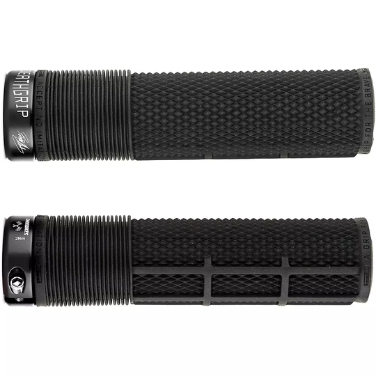 DMR Brendog Race Death Handlebar Grips - Black - Thin}, Black