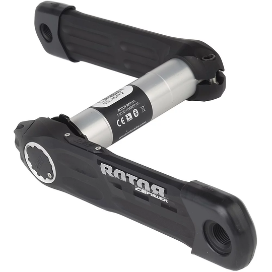 Rotor 2Inpower MTB Crankset - Black, Black