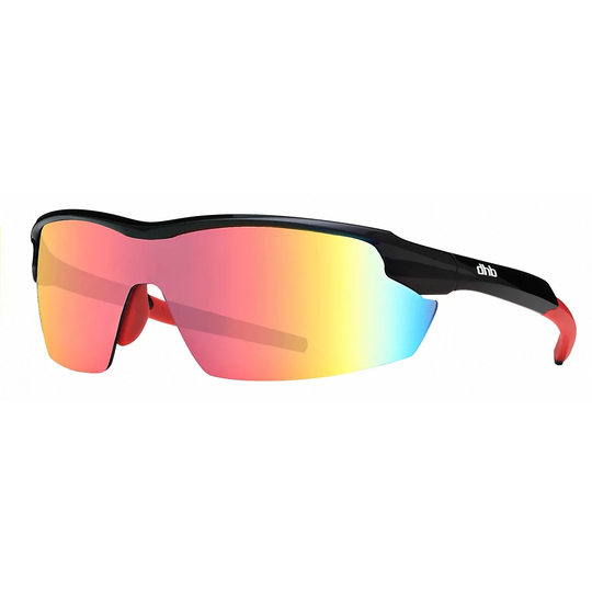 dhb Omnicron Triple Lens Sunglasses - BLACK-RED, BLACK-RED