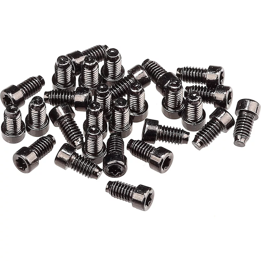 Spank MTB Flat Pedal Short Pin Kit - Black, Black