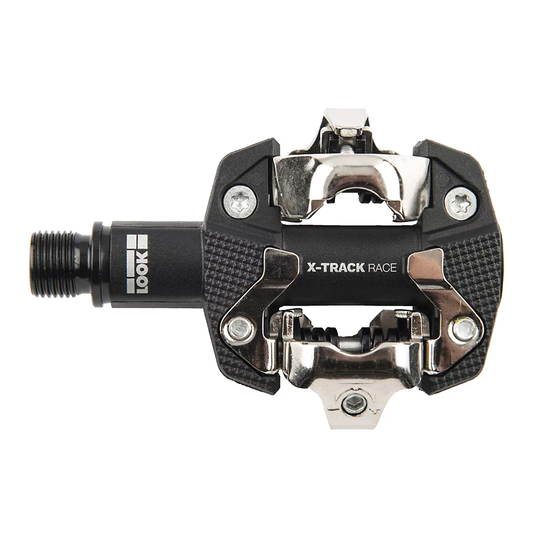 Look X-Track Race Clipless MTB Pedals - Black, Black