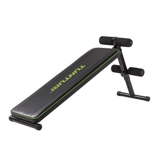 Tunturi Fitness AB20 Abdominal Bench, Penkit
