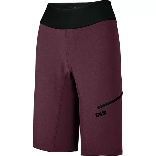 IXS Womens Hip Hugger Short 2022 - XS} - Raisin, Raisin