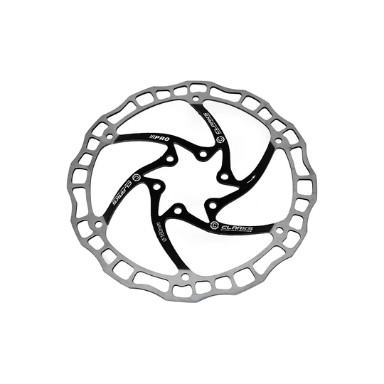 Clarks CD-08 Disc Brake Rotor - Black - 180mm}, Black