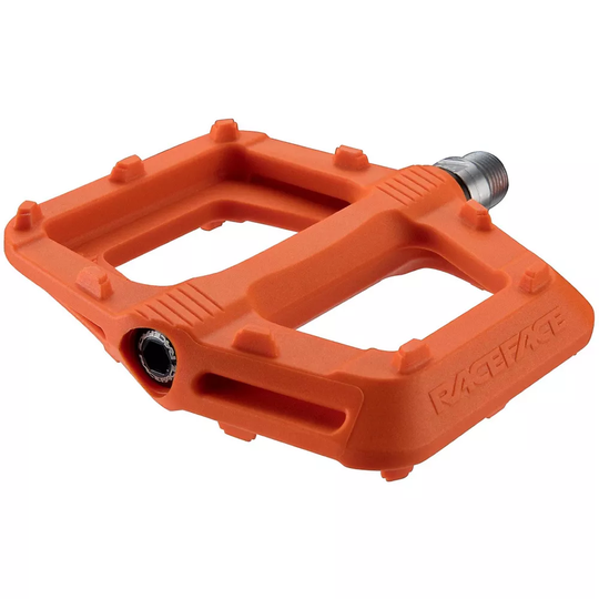 Race Face Ride Mountain Bike Pedals - Orange, Orange