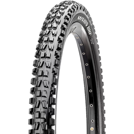 Maxxis Minion DHF Wide Trail Tyre (EXO-TR) - Folding Bead - Black, Black