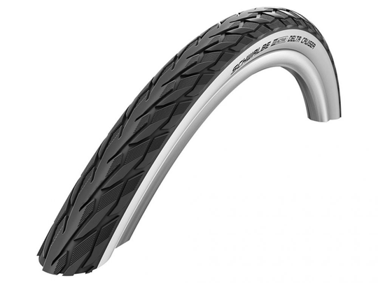 Schwalbe Delta Cruiser 37-540 musta/valkoinen