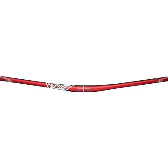 Funn Kingpin 35 Mountain Bike Riser Handlebar - Red - 35.0mm, Red