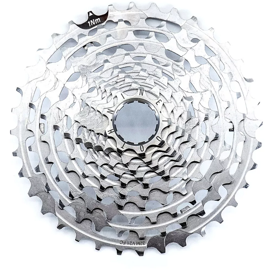 E Thirteen Helix 12 Speed Cassette Cluster - Nickel - 9-36t}, Nickel
