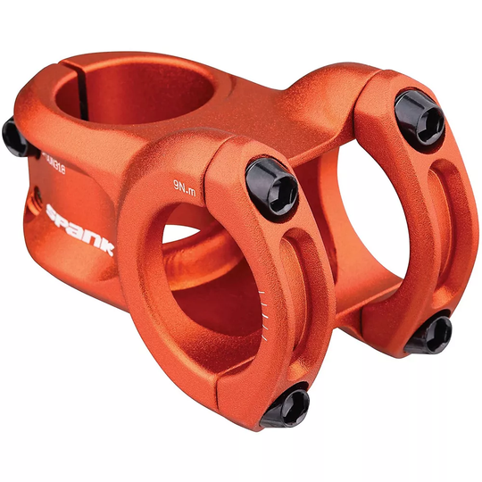 Spank SPOON 318 Mountain Bike Stem - Orange - Length: 43mm}, Orange