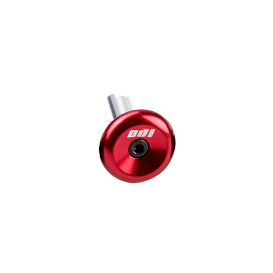 ODI Aluminium End Plug - Red, Red
