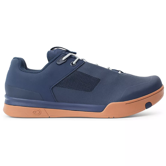 crankbrothers Mallet Lace MTB Clipless Shoe 2021 - UK 6} - Navy - Silver, Navy - Silver