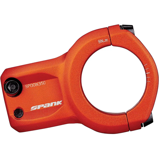 Spank SPOON 350 Mountain Bike Stem - Orange - 1.1/8"}, Orange