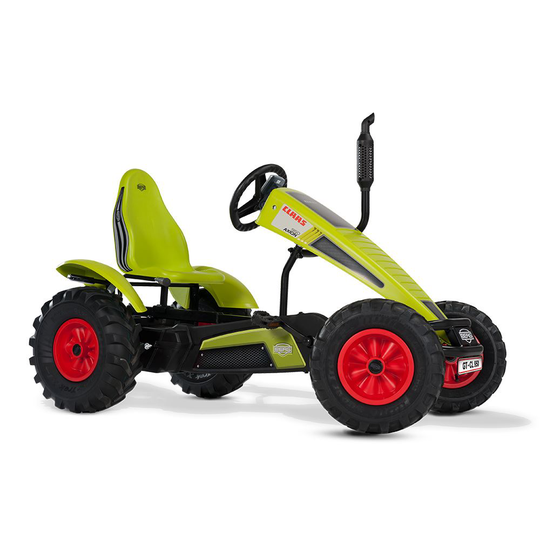 BERG CLAAS E-BFR Polkuauto, Polkuautot