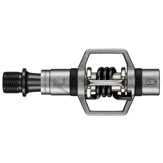 crankbrothers Eggbeater 2 MTB Clipless Pedals - Silver - Black, Silver - Black
