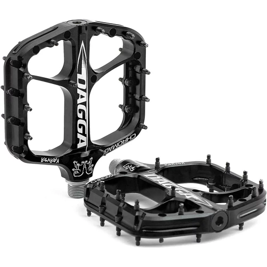 Chromag Dagga Flat Pedal - Black, Black