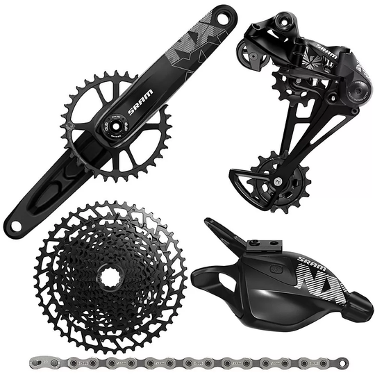 SRAM NX Eagle 12 Speed Boost MTB Groupset - 11-50t - Black, Black