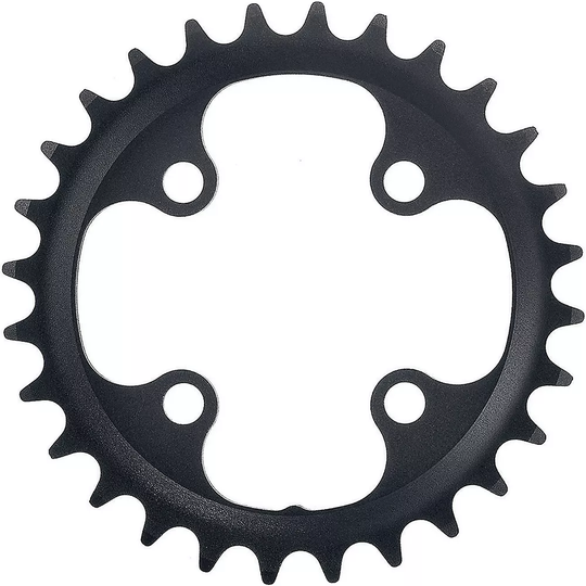 FSA Brose Electric Bike Chain Ring - 4-Bolt - Black, Black