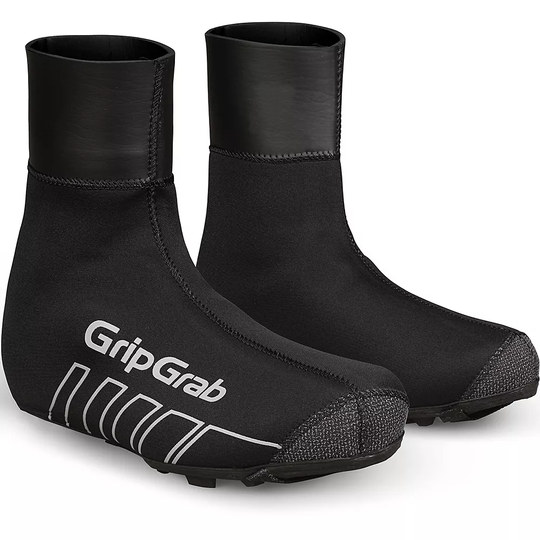 GripGrab RaceThermo X Waterproof MTB-CX Overshoes - XL} - Black, Black