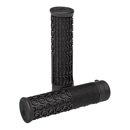 SDG Thrice Lock On MTB Handlebar Grips - 31mm} - Black, Black