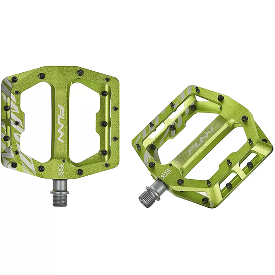 Funn Funndamental Mountain Bike Pedals - Wasabi, Wasabi