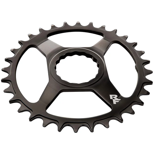 Race Face Cinch Direct Mount Steel Chainring - Black - 104mm, Black